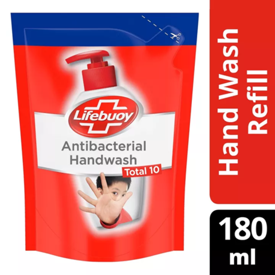 ZAP IT. Lifebuoy Antibacterial Hand Wash “Total 10” Refill 180ml