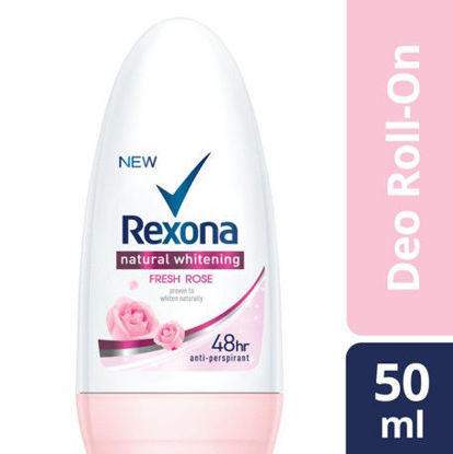 Picture of Rexona Roll-On Natural Whitening Fresh Rose 50ml