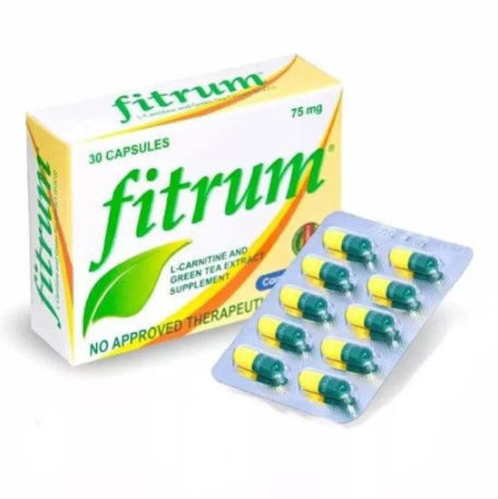 Picture of Fitrum Dietary Supplement 75mg 30 Capsules