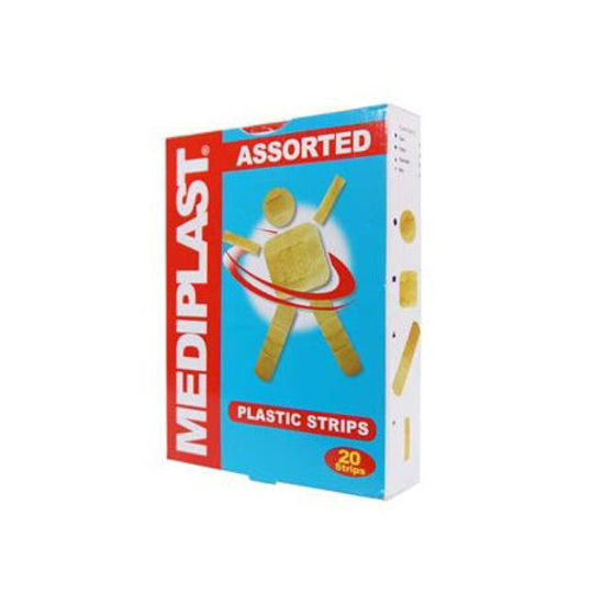 Picture of Mediplast Assorted Plastic Strips 20s