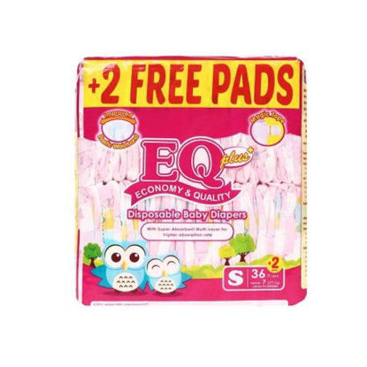 Picture of EQ Plus Diaper Small 36s