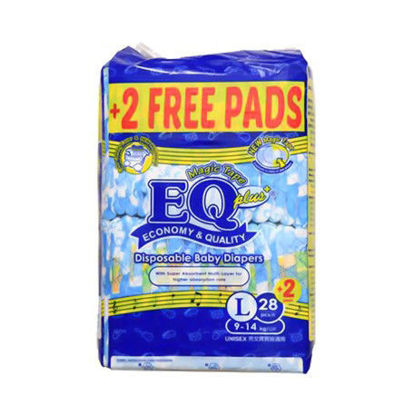 Picture of EQ Plus Diaper Large 28s