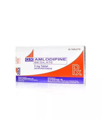 Picture of GX Amlodipine Besilate 5mg Tablet 30s